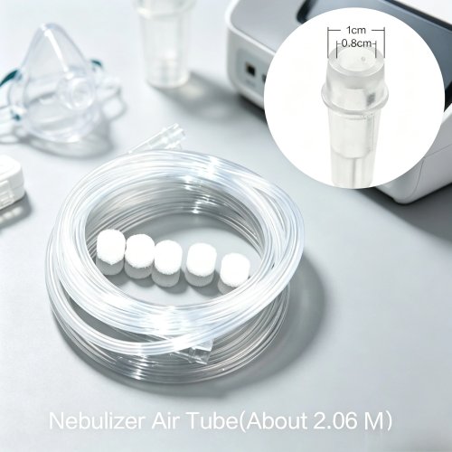 Tubo nebulizzatore 2m, accessorio per nebulizzatore a compressore, tubo di ricambio