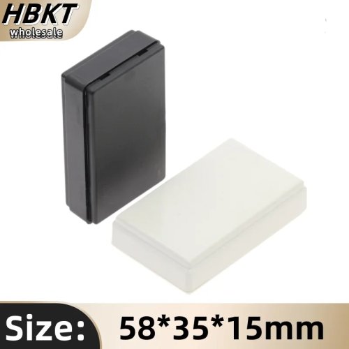 1 ชิ้น กล่องพลาสติกกันน้ำสำหรับโปรเจกต์อิเล็กทรอนิกส์ 58x35x15 มม. กล่องรวมสายไฟ