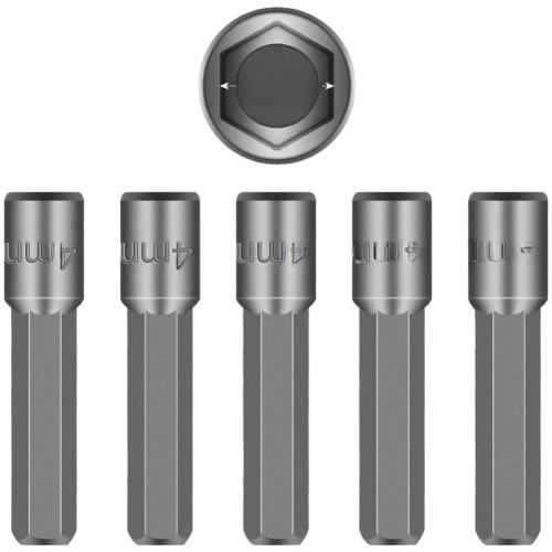 Set Sok Impact 11pcs, Hex Shank Non-Magnetik, 4-13mm, Baja Chrome Vanadium