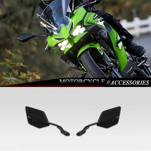 Алюминиевые зеркала заднего вида для Kawasaki Ninja 500/SE, регулируемые