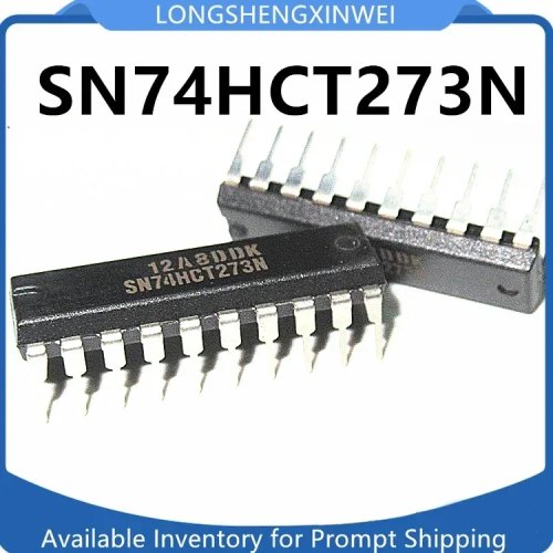 SN74HCT273N DIP-20 ИС D-триггер восьмиразрядный (74HCT273)