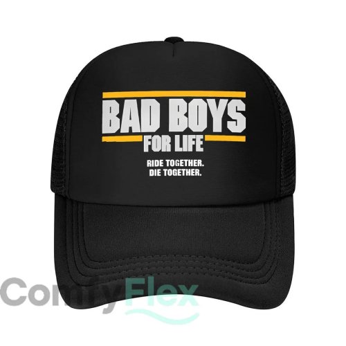 Cappellino da baseball Bad Boys For Life, mesh traspirante, casual outdoor, unisex