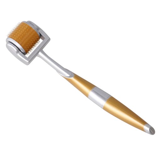 ZGTS Dermaroller mit 192 Mikronadeln für Gesicht und Körper – Professioneller Microneedle-Hautpflegeroller für Haarwuchs und Verjüngung