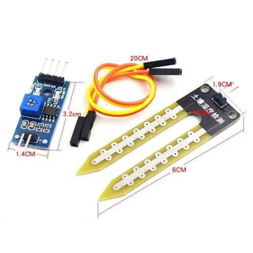 Módulo Sensor de Humedad del Suelo LM393, Detección de Higrómetro, Placa de Desarrollo para Robot Coche Inteligente DIY