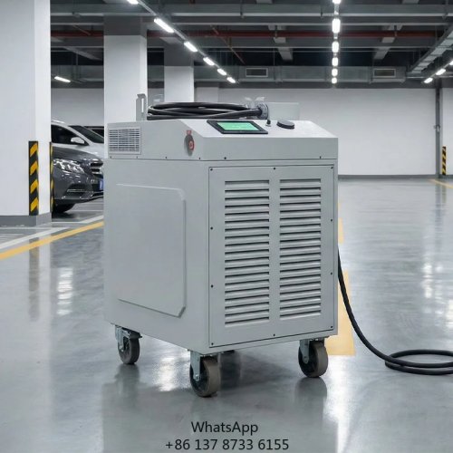 Power Station Portabel 200kWh Pengisi Daya Cepat DC 120kW untuk Kendaraan Listrik
