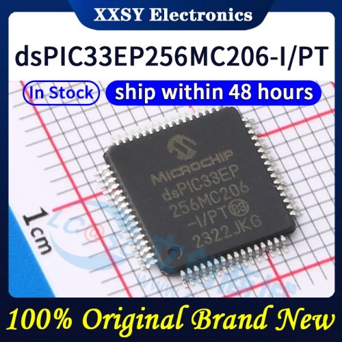 dsPIC33EP256MC206-I/PT Microcontroller, Original and New, In Stock