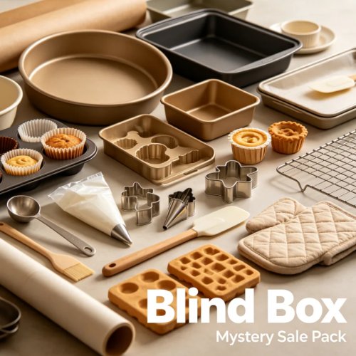 Blind box moule à pâtisserie – Lucky Grab, DIY pour chocolat et gelée, tailles et formes mixtes