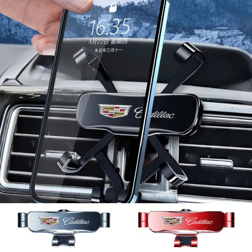 Suporte para saída de ar do carro, suporte de gravidade para navegação GPS para Cadillac Escalade, GT4, XT4, ATS, XT5, CTS, SRX, XTS, CT6, CT5
