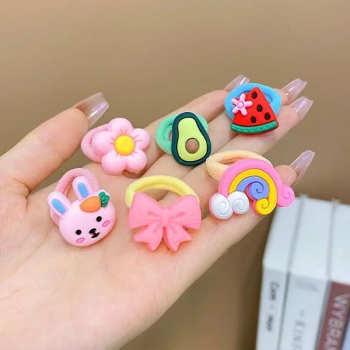 Ligas para cabello de niña, scrunchies pequeños que no lastiman el cabello, accesorios para el cabello elásticos y resistentes