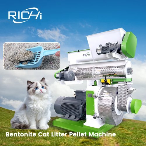 Bentonite Cat Litter Granulator Machine – CE Certified Cat Litter Production Machinery