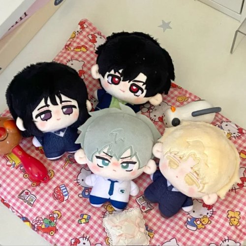 Alien Stage Anime Plüsch-Sternfisch Tischspielzeug, 10cm Kuscheltier Cosplay, Geburtstagsgeschenk