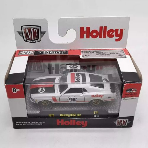 Modellino auto diecast M2 Machines scala 1/64 1970 Mustang Boss 302 - Collezione