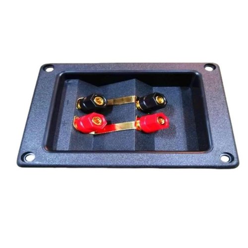 Kotak Sambung Speaker Profesional Panggung, Konektor Kabel Speaker ABS, Terminal Tembaga, Aksesoris