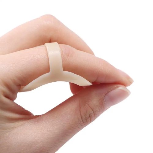 Férula para dedo ovalada, impermeable, soporte para articulaciones del dedo