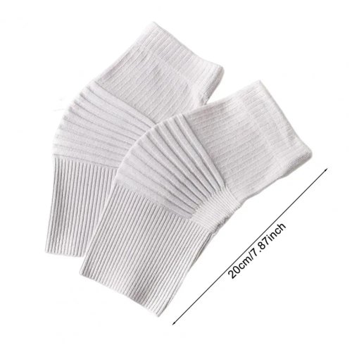 1 Par de Manga de Compresión para Rodilla de 20cm para Hombre y Mujer - Rodillera Elástica de Algodón para Soporte, Mejora de Circulación y Alivio del Dolor