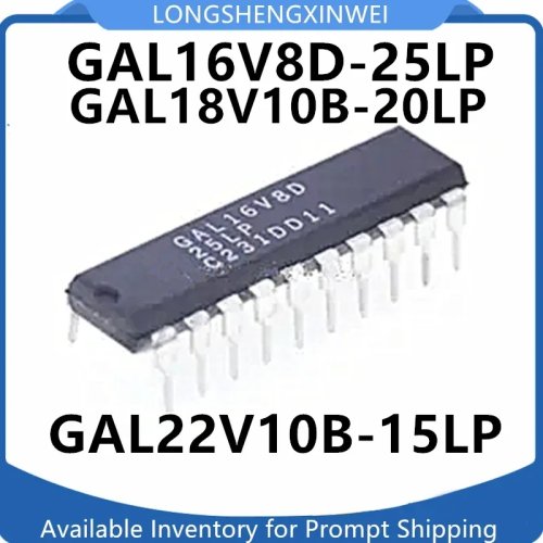1個 GAL16V8D-25LP GAL22V10B-15LP GAL18V10B-20LP DIP-20 IC 新品 高品質