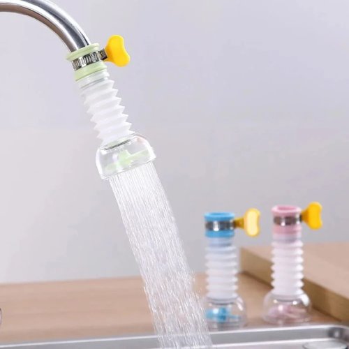 Aerator Keran Dapur Putar 360° Universal, Hemat Air, Adaptor Nozzle Wastafel