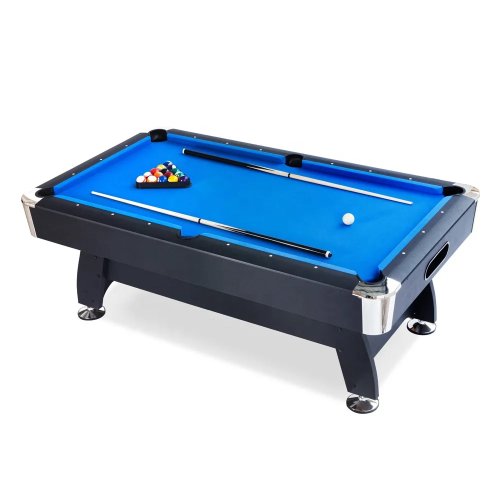 Mesa de billar de 7 pies MDF con retorno automático de bolas – 6 troneras, mesa de snooker, precio de fábrica
