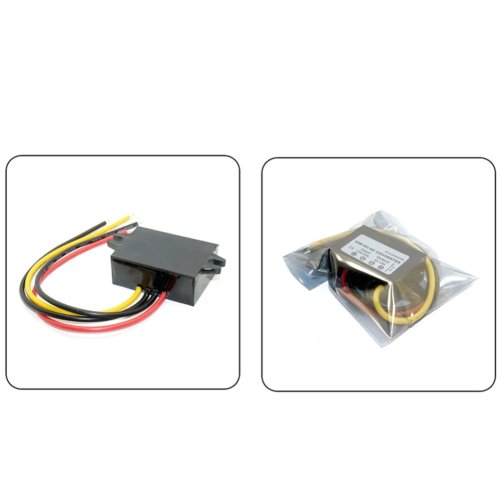 ตัวแปลง DC-DC 15-50V เป็น 12V 3A สำหรับระบบ 24V/36V พร้อมป้องกันไฟเกิน อุณหภูมิ และลัดวงจร