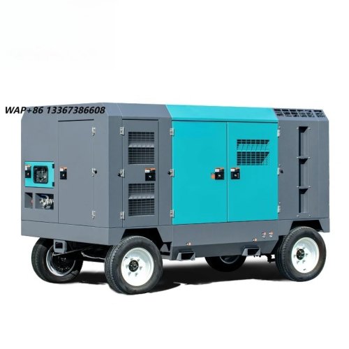 Kompresor Udara Portable CFAIR 850CFM L 10.5 Bar dengan Aftercooler untuk Sandblasting, Pengeboran, Pertambangan, dan Konstruksi Terowongan