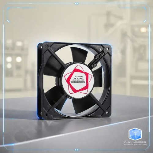 Ventola assiale industriale CHIMU 120x120x25mm 220V CA per armadio estrattore