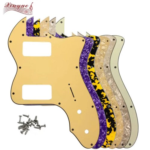 Golpeador de guitarra Xinyue para Telecaster, 13 agujeros, Humbucker TV Jones, Placa de protección
