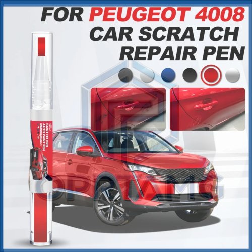 Auto Lackstift Reparaturstift Kratzerentferner für Peugeot 4008, DIY Auto Zubehör