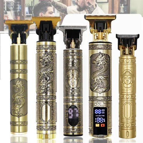 Tondeuse Vintage T9 pour Homme, Coupe-Barbe et Corps, 0mm