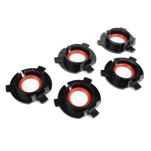 2 pzas Adaptador H7 Base-Socket Retenedor para Foco LED de Auto, Retenedor de socket de foco H7 con anillo