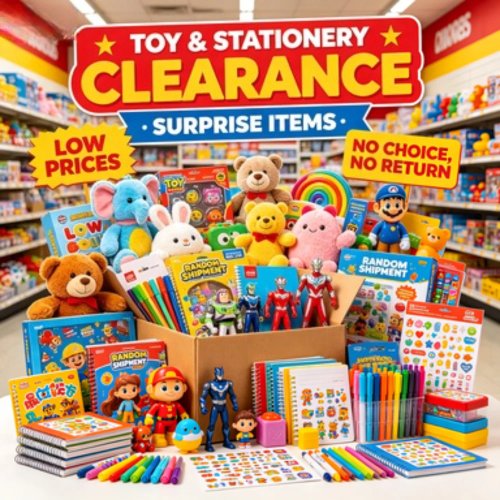 Ensemble de jouets de papeterie multi-style - Fournitures scolaires créatives pour l'apprentissage