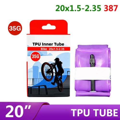 Cámara interior ultraligera de 20" para BMX, TPU, 35g, resistente para MTB