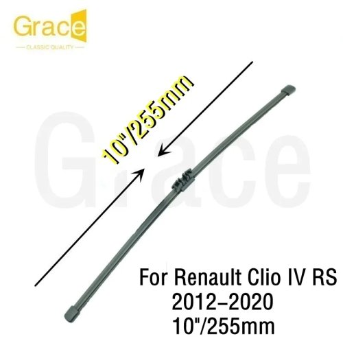 Spazzola tergicristallo posteriore per Renault Clio IV RS 10" (255mm) Gomma 2012-2020