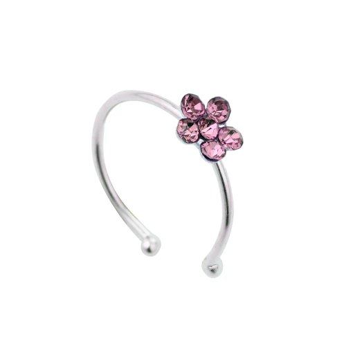 Piercing pequeño de hélix, tragus, labio y nariz para mujer y hombre