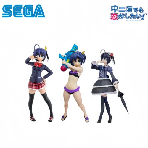 Action Figure Takanashi Rikka Sega Garage Kit Anime Statua Collezionabile Scatola Originale