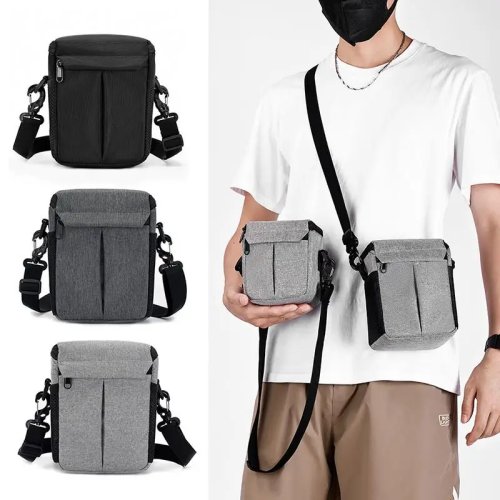 Shockproof Camera Bag with Soft Lining, Convertible Crossbody/Shoulder Case for Small Mirrorless Cameras, Travel