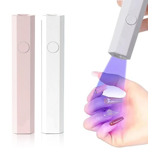 YIKOOLIN Mini UV-LED-Nagellampe für Gel-Nagellack, USB-Nageltrockner für schnelles Aushärten
