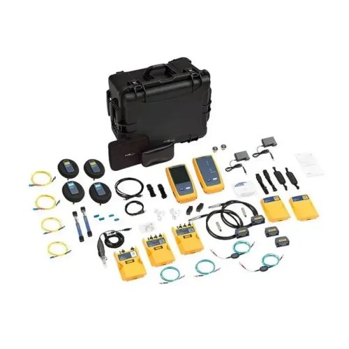 Analyseur de câbles Fluke Networks DSX2-8QOI-NW 2 GHz avec OTDR quadruple, OLTS quadruple et inspection de la fibre, sans Wi-Fi