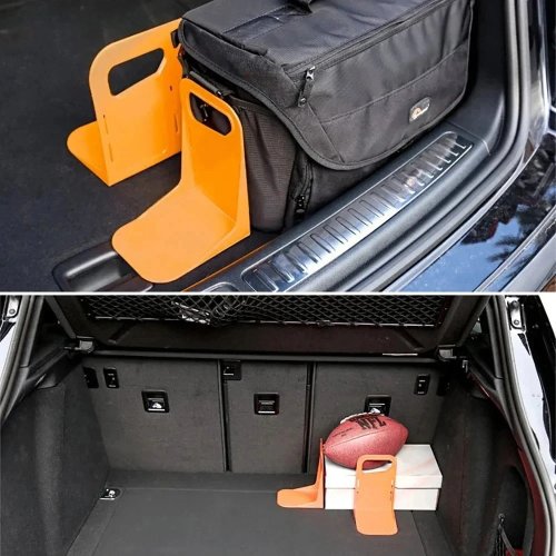 Organisateur de Coffre Multifonctionnel pour Voiture, Support de Boîte à Bagages Antisecousse