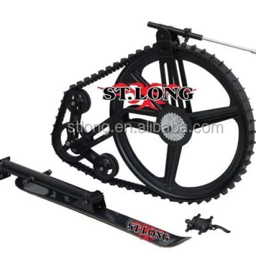 Kit de conversión a bicicleta de nieve con oruga para bicicleta de montaña