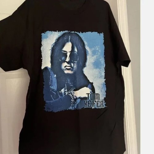 Camiseta Tom Keifer Band Música Cantante Negro Unisex S-5XL