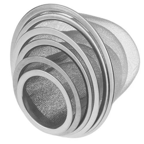 Lọc trà lưới inox tái sử dụng đường kính 5-8cm, dùng cho ấm trà, lá trà và gia vị