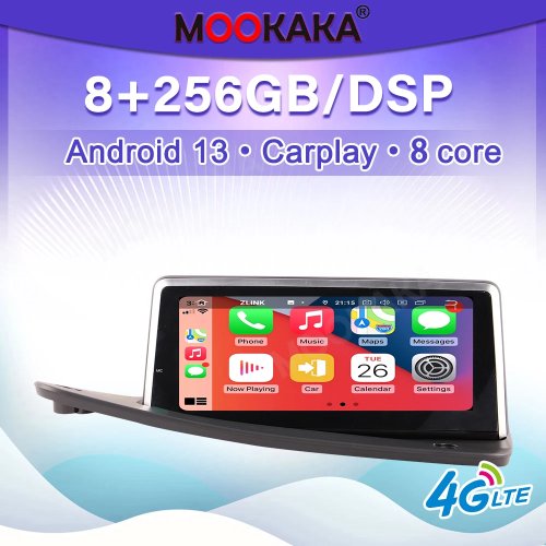 9,66 inch Android 13.0 Autoradio voor Volvo S80 2006-2010, GPS Navigatie, Draadloze CarPlay, Multimedia Headunit