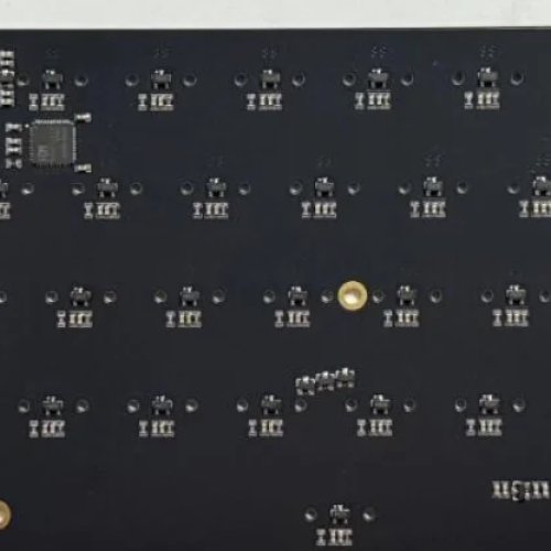 PCB Keyboard 60% Saklar Magnetik K64H3 dengan Lampu Atas dan Bawah