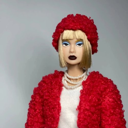 Kepala Boneka Fashion Royalty Repaint Kustom OOAK (Hanya Kepala)