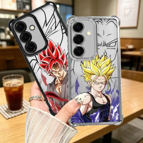 Samsung Galaxy A13 A26 A37 A16 A25 A24 A15 A57 A33 A27 A52 A17 A35 A36 Case, Anime Dragon Ball Design