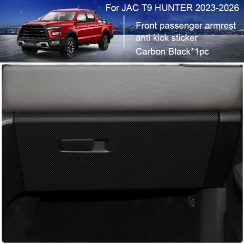 Schutzpolster gegen Tritte für Autotür für JAC T8 T9 Hunter 2023-2026, Handschuhfach Schutz vor Schmutz und Kratzern, Autoinnenausstattung