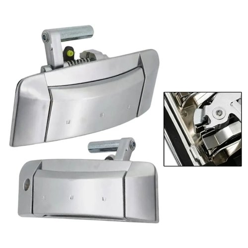 ที่จับประตูภายนอกสำหรับ Nissan 350Z 2003-2009 ด้านหน้าซ้ายและขวา พอดี OEM