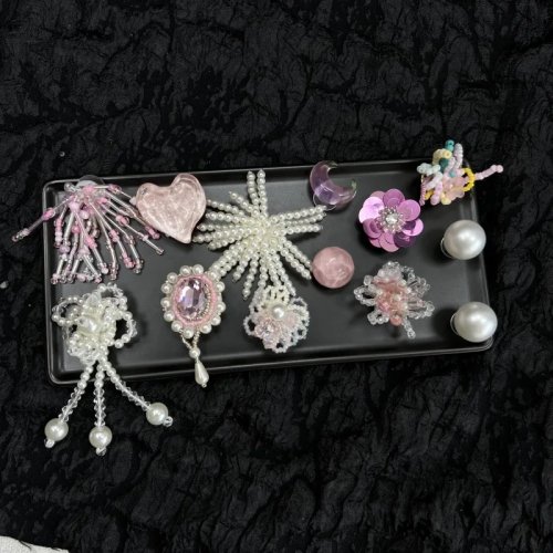 Colgantes para zapatos hechos a mano con cuentas, perlas y cristales, con flecos y flor, decoración de zapatos DIY