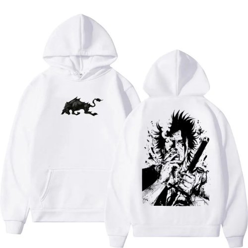 Felpa con cappuccio uomo Anime Giapponese Black Clover Yami Sukehiro, morbida, casual, streetwear