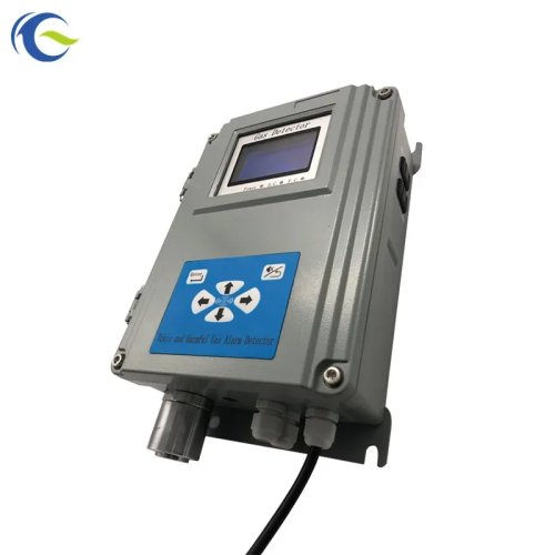Máy dò khí amoniac cố định có báo động khí và đầu ra rơ le màn hình NH3